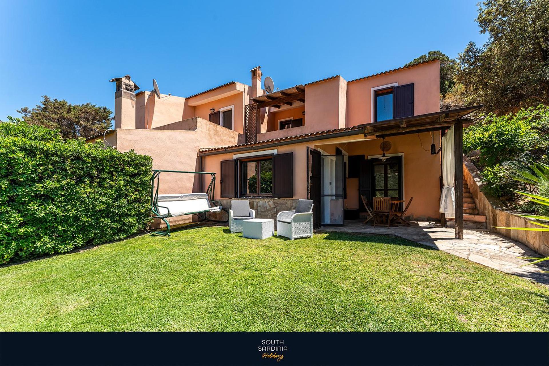 Villa Perdalonga, Vista Mare Sea View Tuerredda Teulada Exteriér fotografie