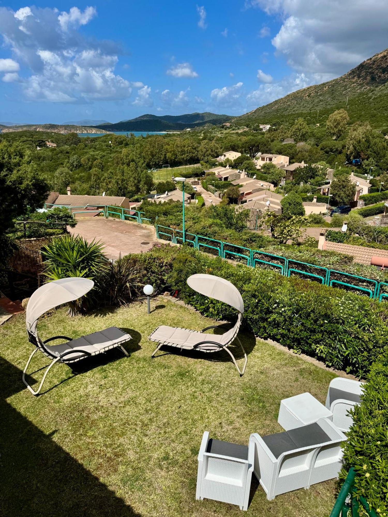 Villa Perdalonga, Vista Mare Sea View Tuerredda Teulada Exteriér fotografie